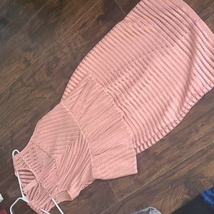 New York and company two piece peplum